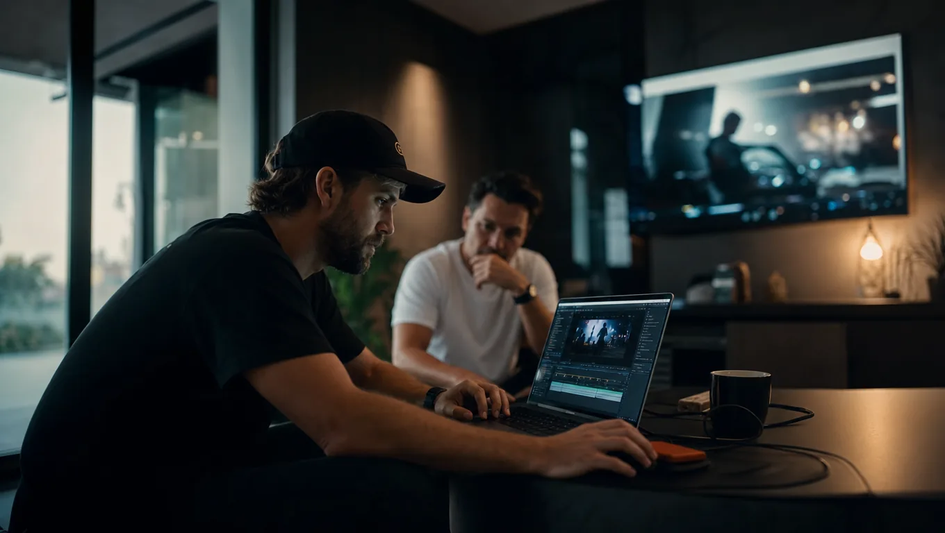 On-location editing at your home or office